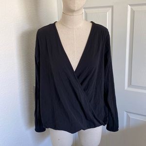 Lululemon open front crisscross top